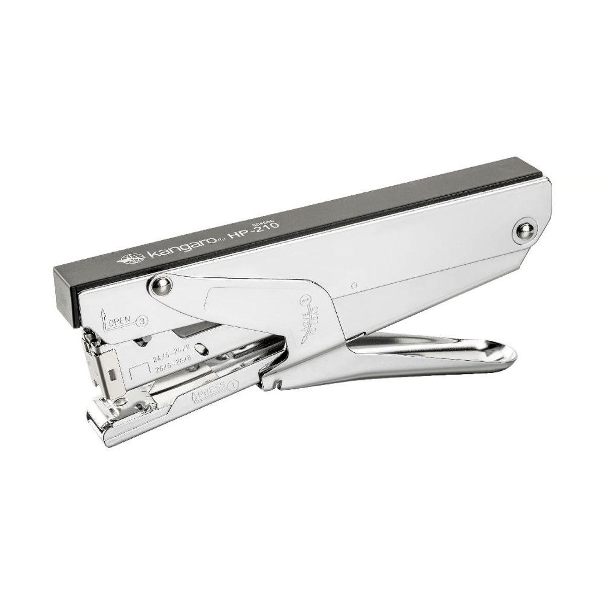 GENERICO - Corchetera Pinza HP-210  Kangaro - Negro