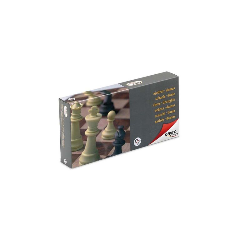 Ajedrez-Damas Magnetico  Juego de Estrategia