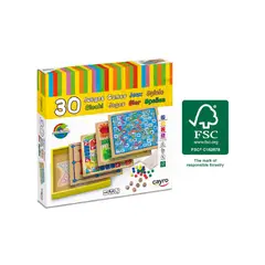 CAYRO - Juego de mesa 30 Juegos -
