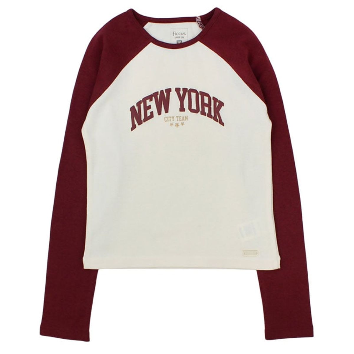 FICCUS - Polera Junior Niña Academy Blanco