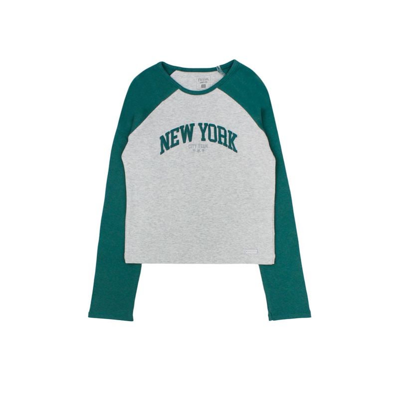 FICCUS - Polera Junior Niña Academy Gris