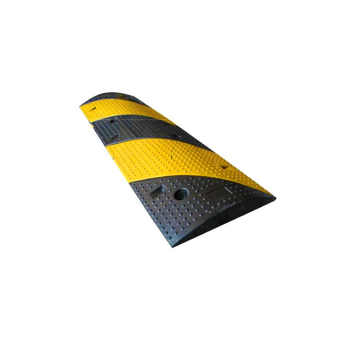 QRUBBER - Lomo de toro 100x30x5cm negro/amarillo QRubber