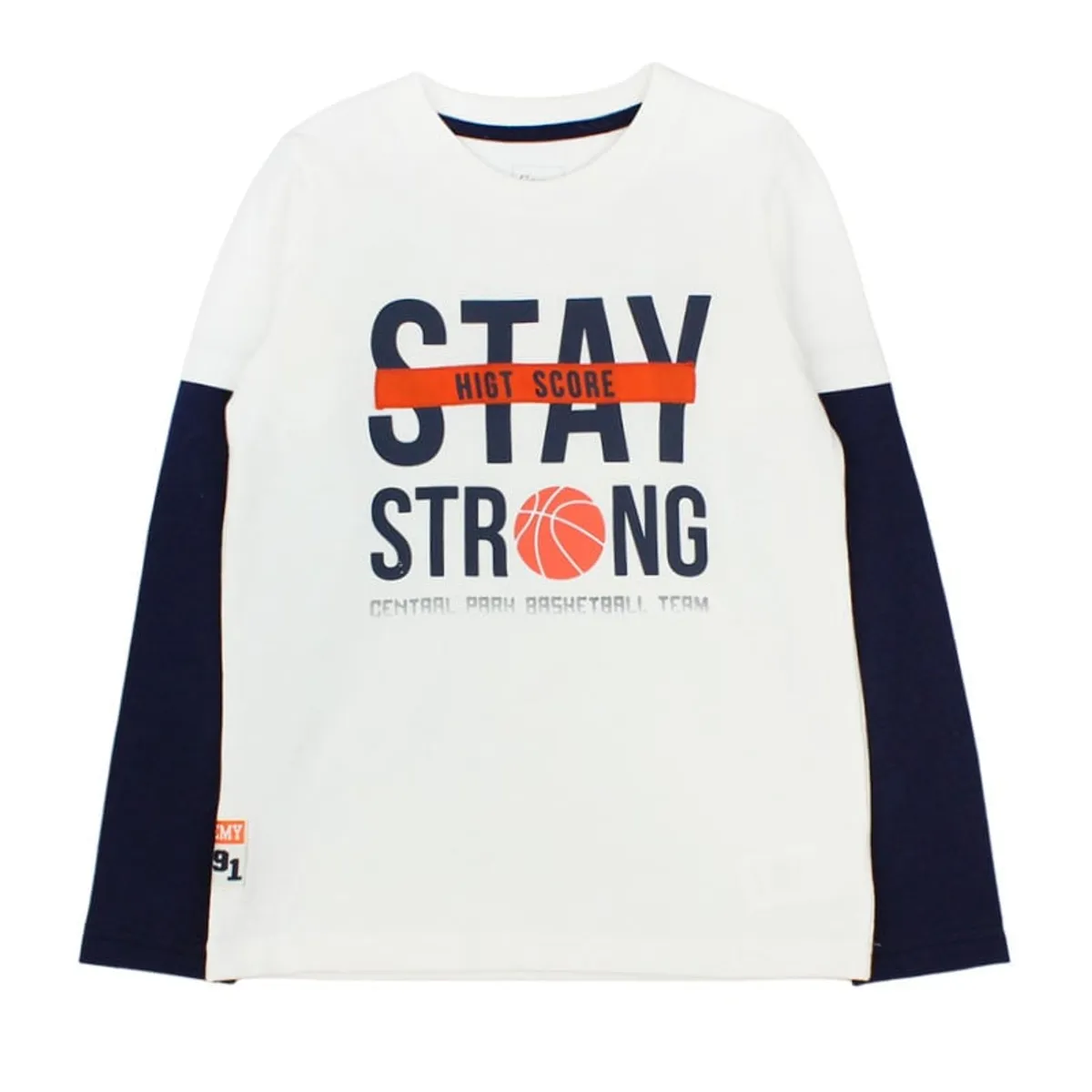 FICCUS - Polera Kids Niño Academy Blanco