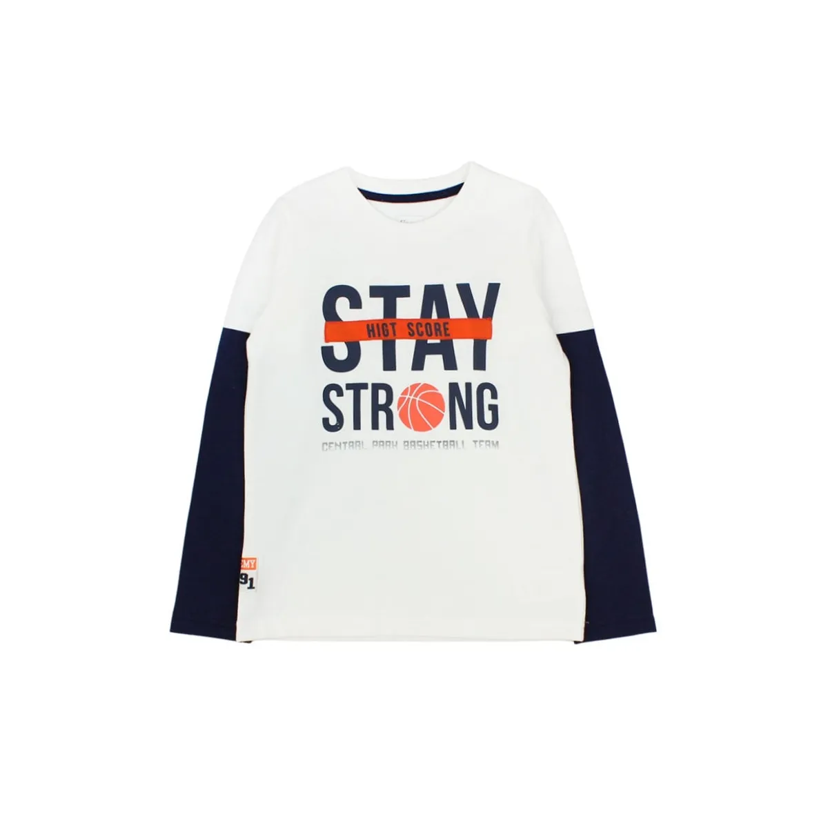 FICCUS - Polera Kids Niño Academy Blanco