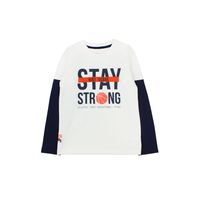 Polera Kids Niño Academy Blanco