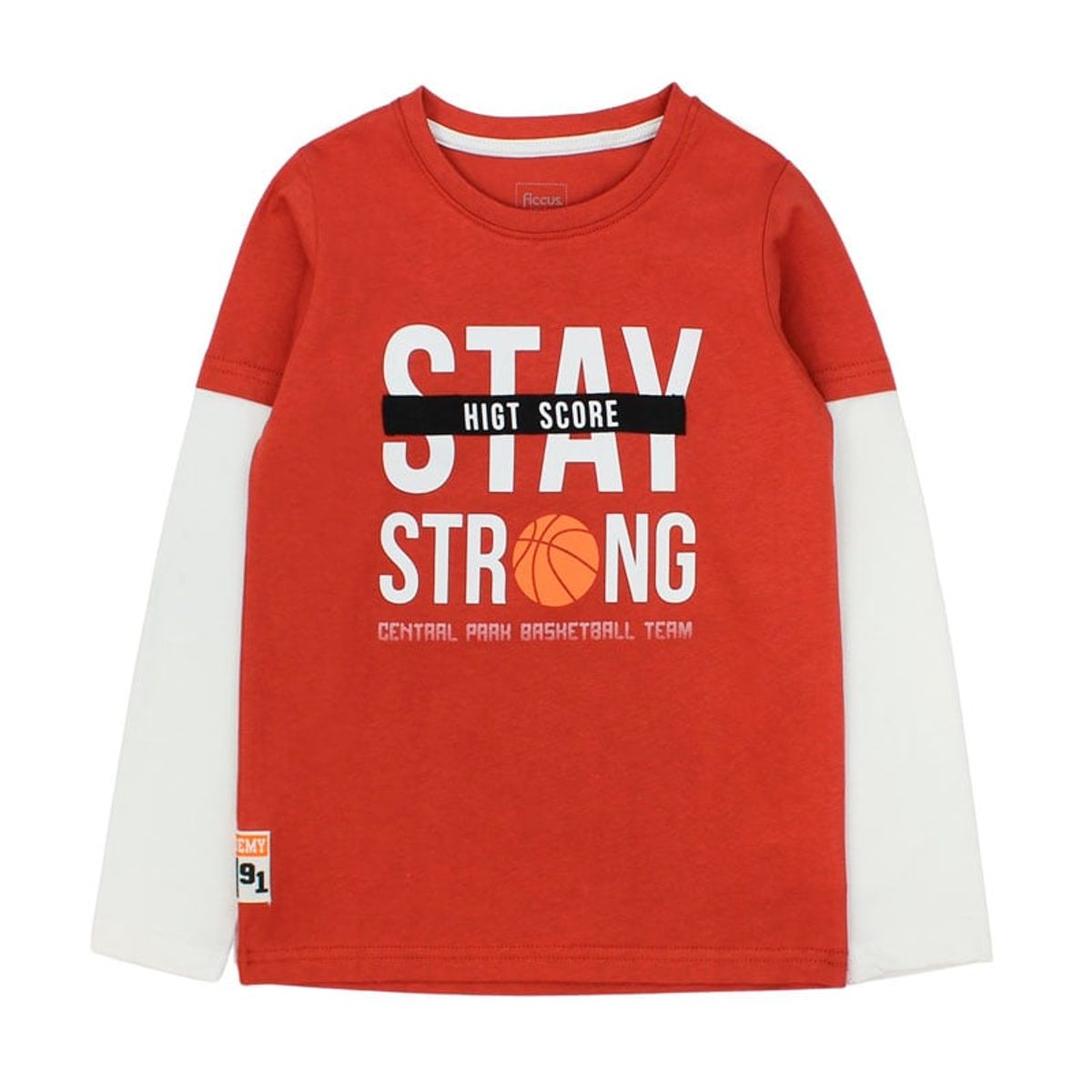 FICCUS - Polera Kids Niño Academy Rojo