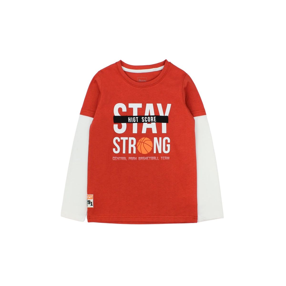 FICCUS - Polera Kids Niño Academy Rojo