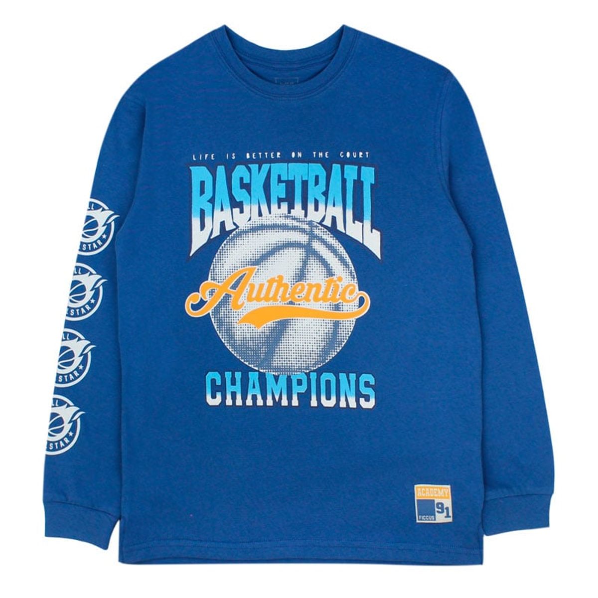 FICCUS - Polera Junior Niño Academy Azul