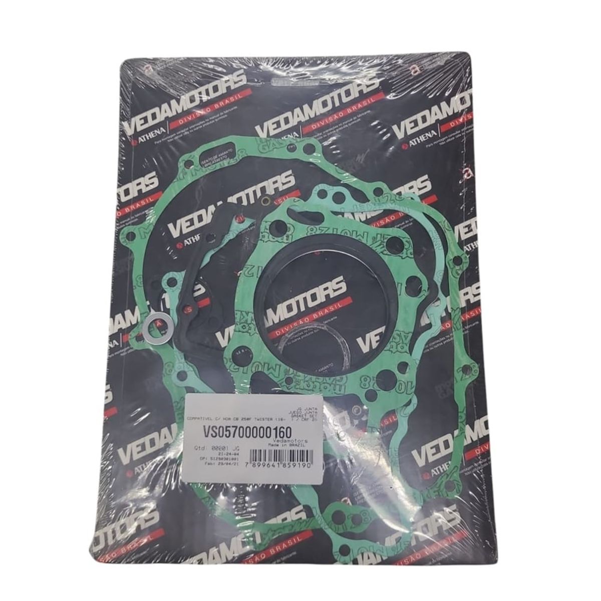 GENERICO - Kit Empaquetaduras Moto Honda Cb 250 Twister Inyectada 2016+