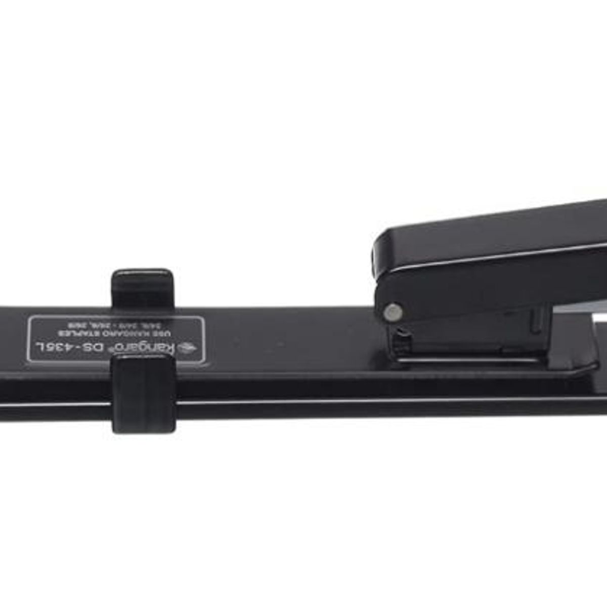 GENERICO - Corchetera de Brazo Largo 40 Hojas Kangaro DS435L Negra - Negro