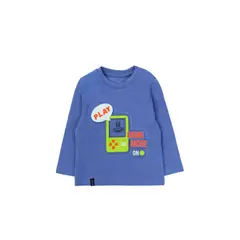 FICCUS - Polera Bebé Niño Day To Day Azul