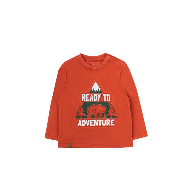 FICCUS - Polera Bebé Niño Day To Day Rojo