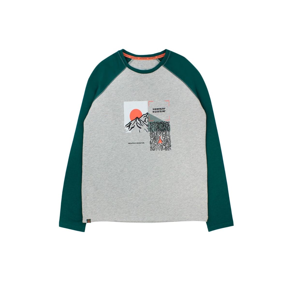 FICCUS - Polera Junior Niño Ficcustex Gris