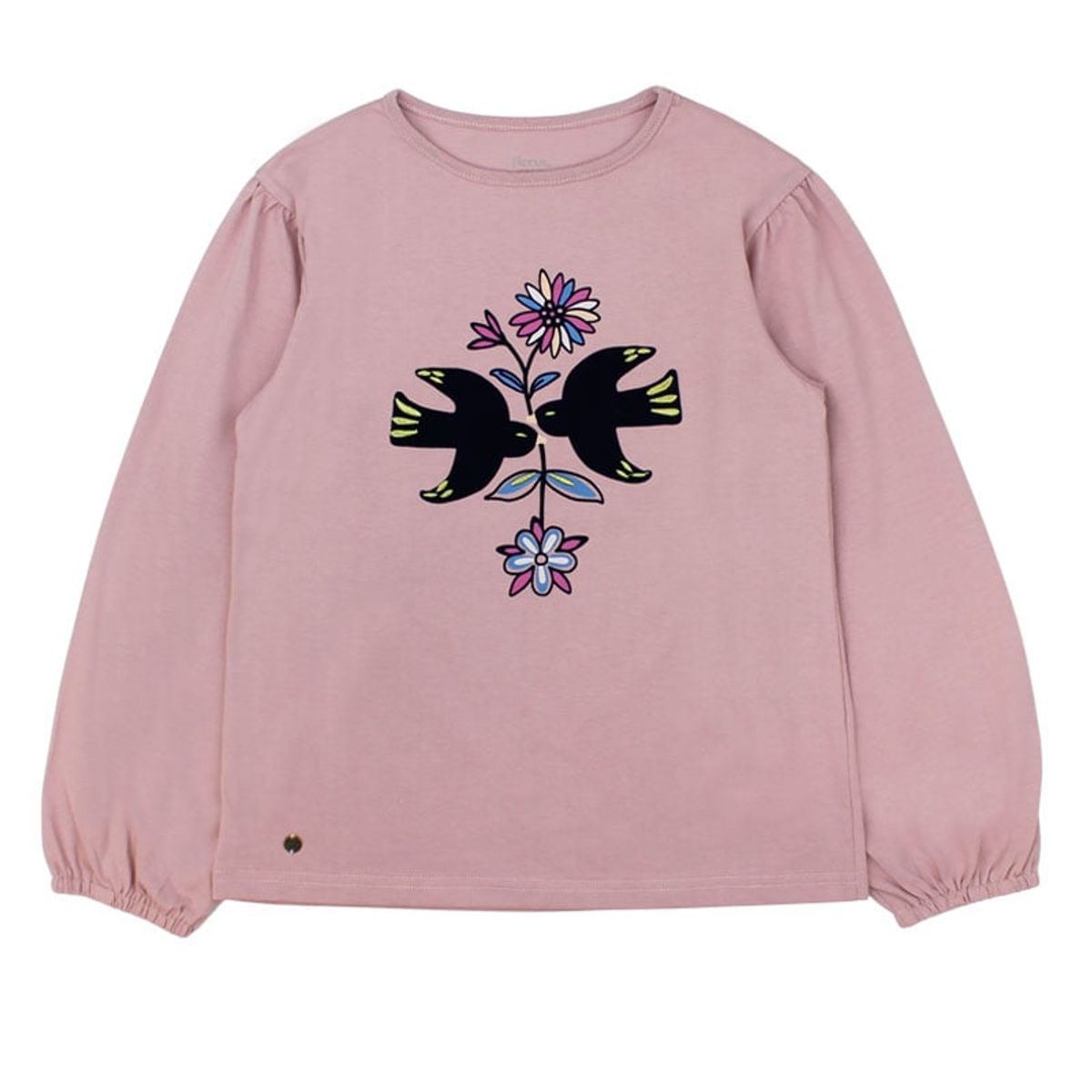 FICCUS - Polera Junior Niña Foresta Rosa
