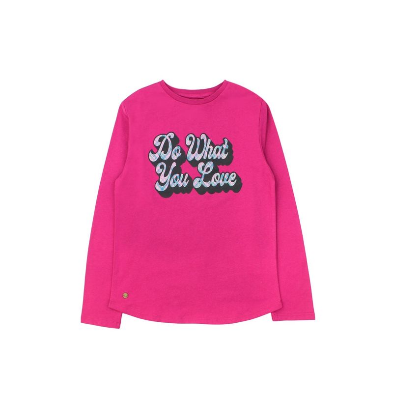FICCUS - Polera Junior Niña Foresta Fucsia