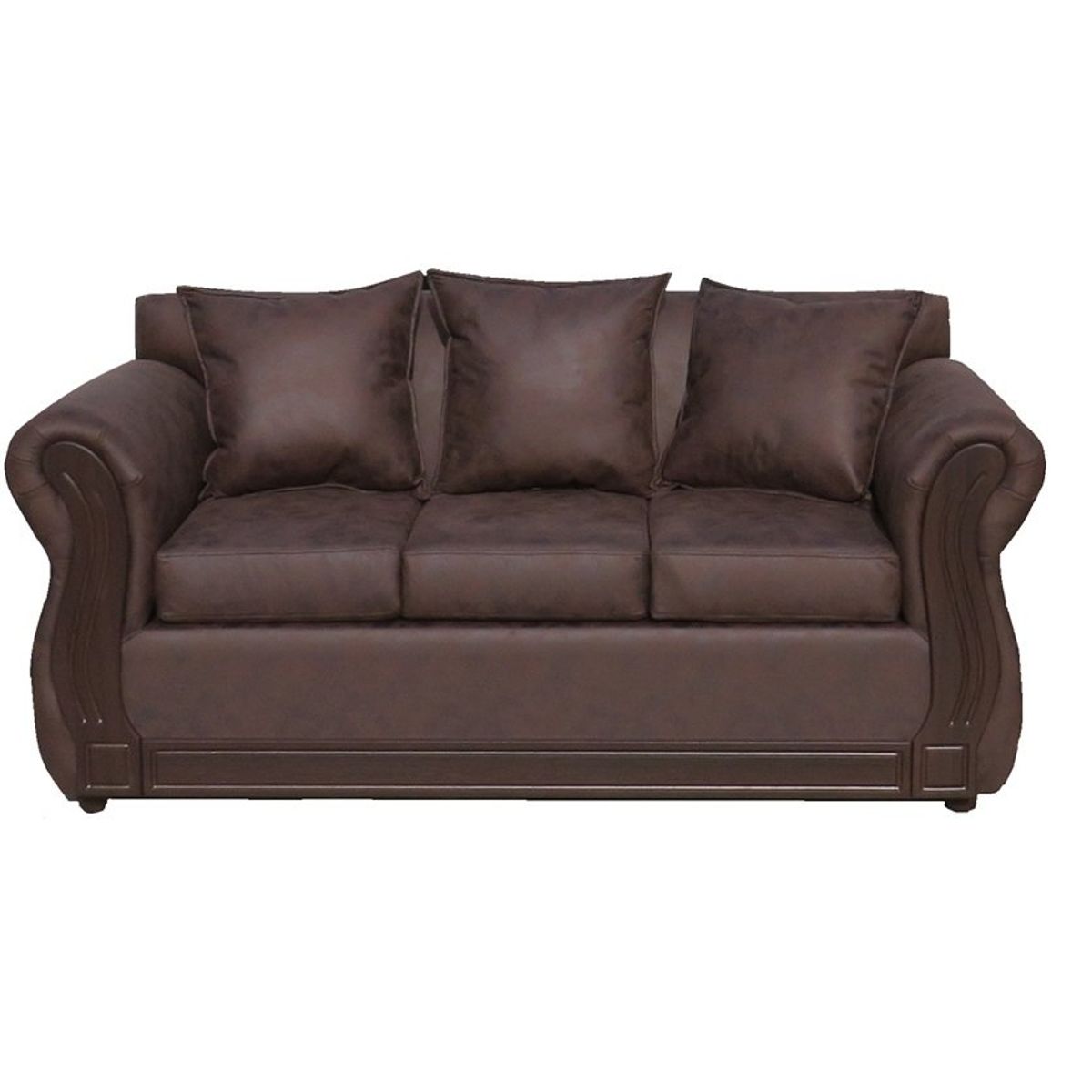 ALMORE - JUEGO DE LIVING ATENEA 311 PU CARAMELO