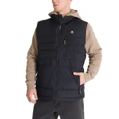BURTON - Parka impermeable Sin Mangas Hombre Brtn Negra