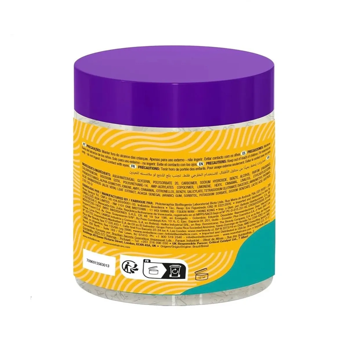 NOVEX - Gelatina Capilar Meus Cachos Segura Tudo 500g Novex