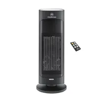 Estufa Eléctrica 2000W Digital Oscilación y Control Remoto EH100 Negra