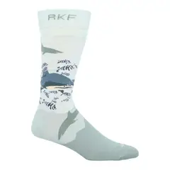 ROCKFORD - Calcetín Bambú Hombre Diff Symbios Azul