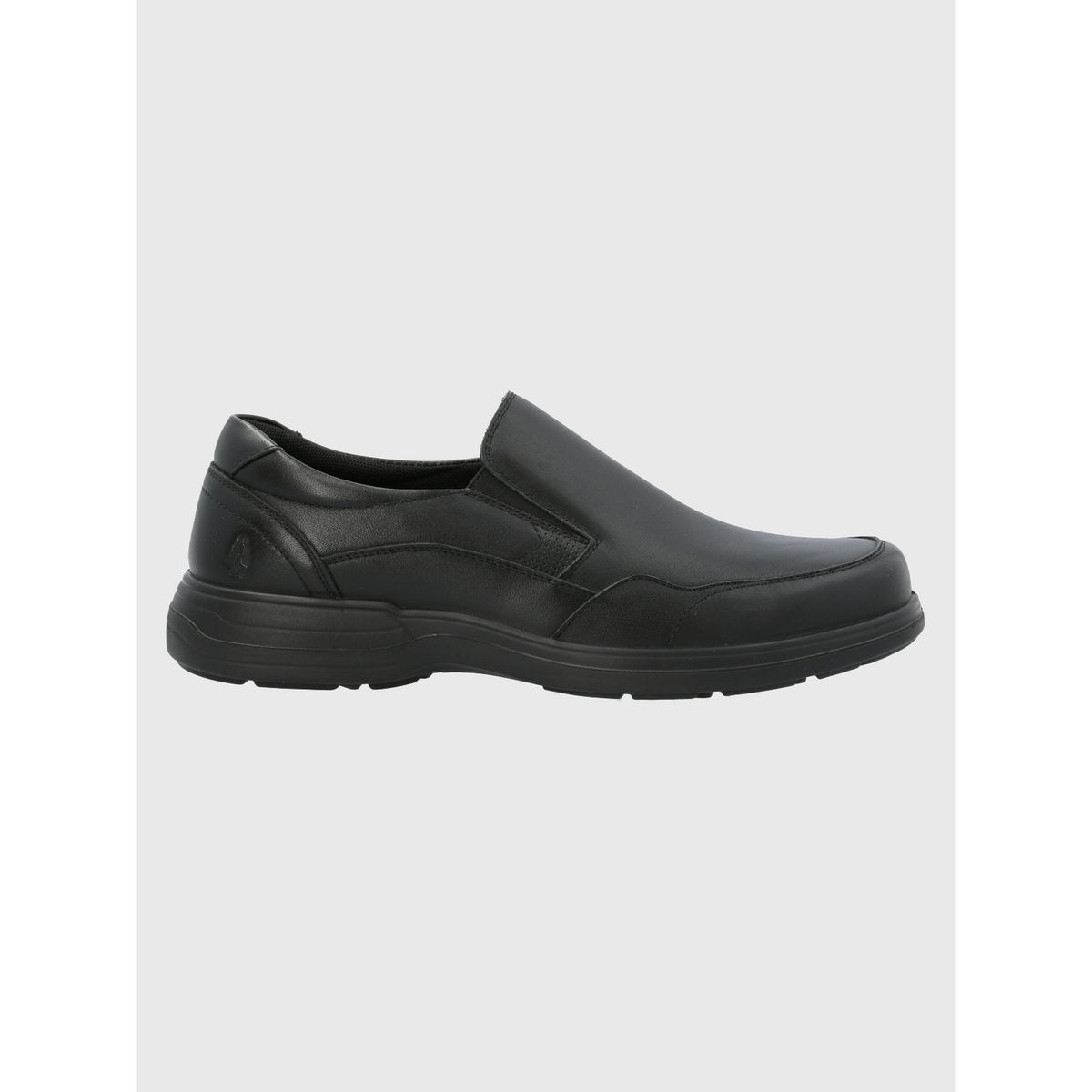 HUSH PUPPIES - Zapato Cuero Hombre Alm Negro HUSH PUPPIES