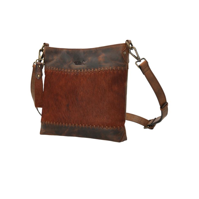 ROCKFORD - Cartera Cuero Mujer Hr Hayley Cross Cognac ROCKFORD
