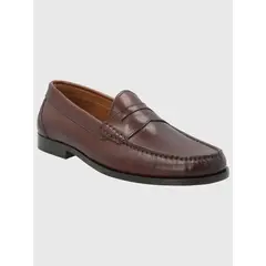 HUSH PUPPIES - Mocasín Cuero Hombre Cazzoli Café