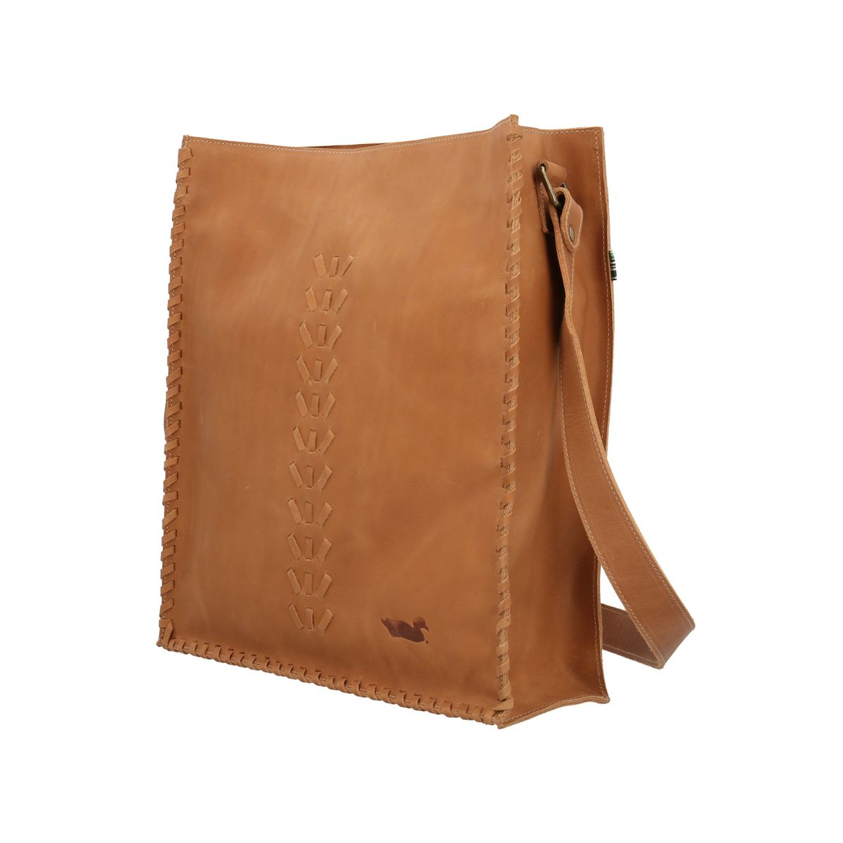 ROCKFORD - Cartera Cuero Mujer Floyd Cross Café ROCKFORD