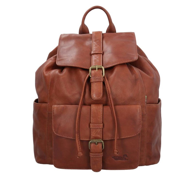 ROCKFORD - Mochila Cuero Unisex Aq Campbell Back Cognac ROCKFORD