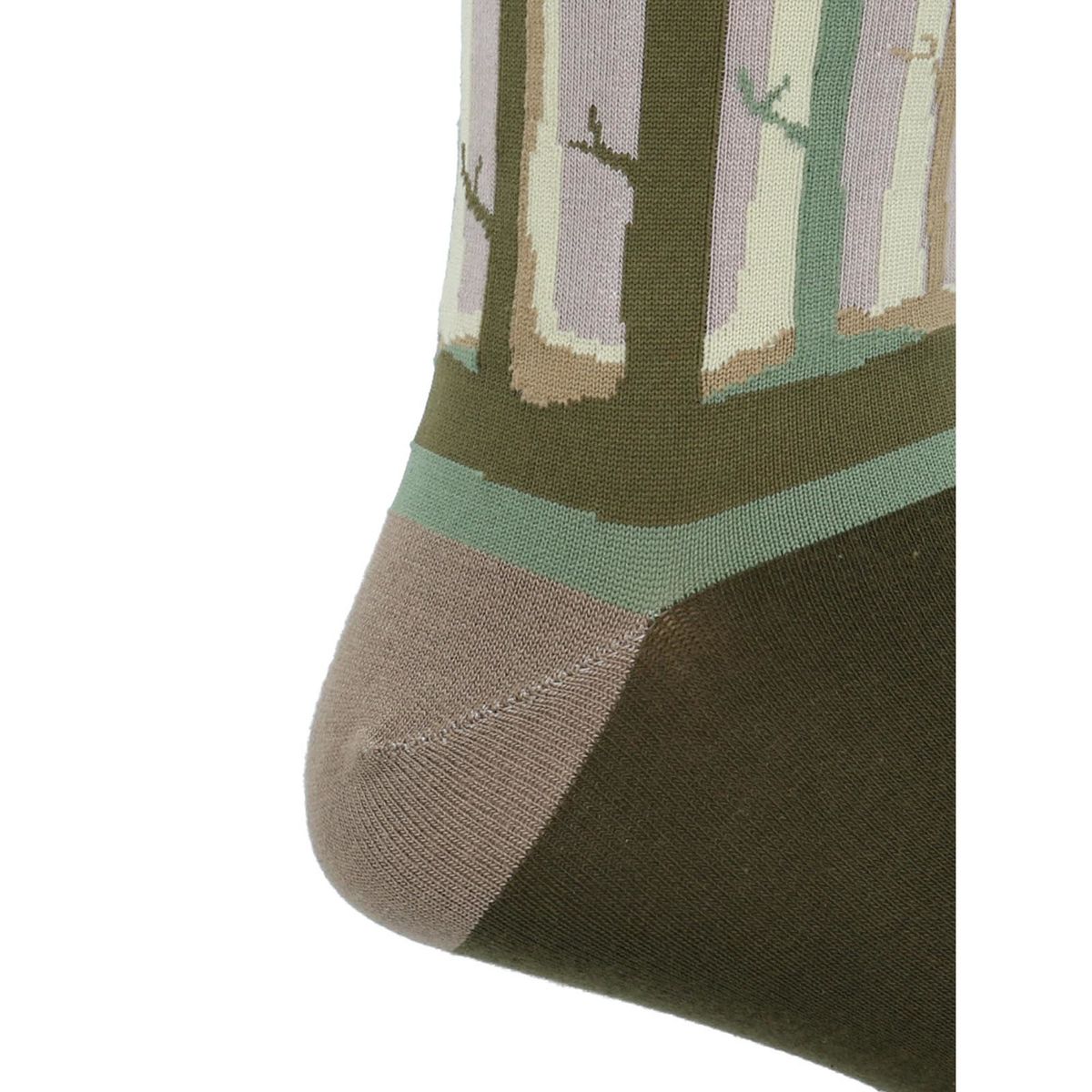 ROCKFORD - Calcetín Bambú Hombre C Trees Verde ROCKFORD