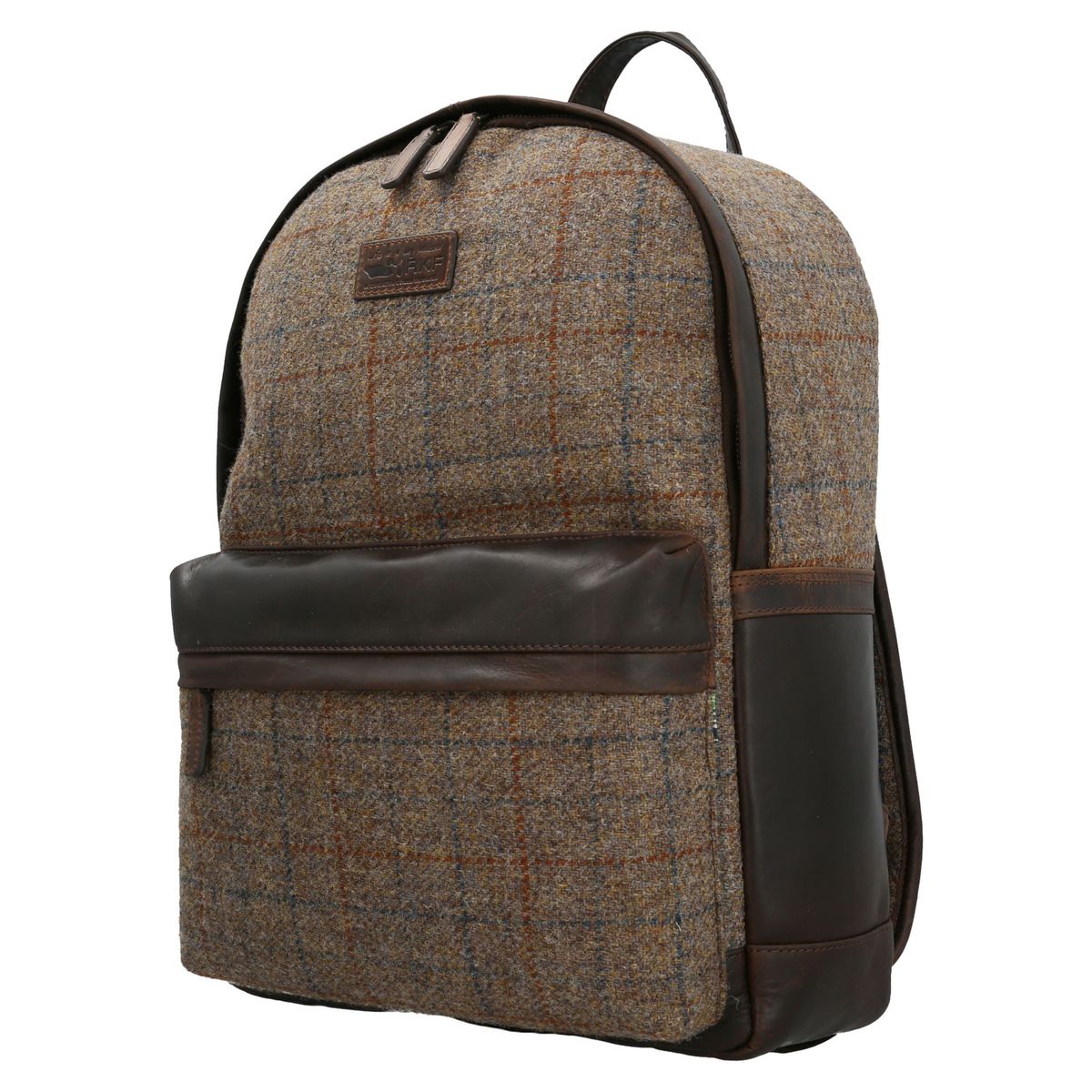 ROCKFORD - Mochila Harris Tweed Hombre Back Verde ROCKFORD