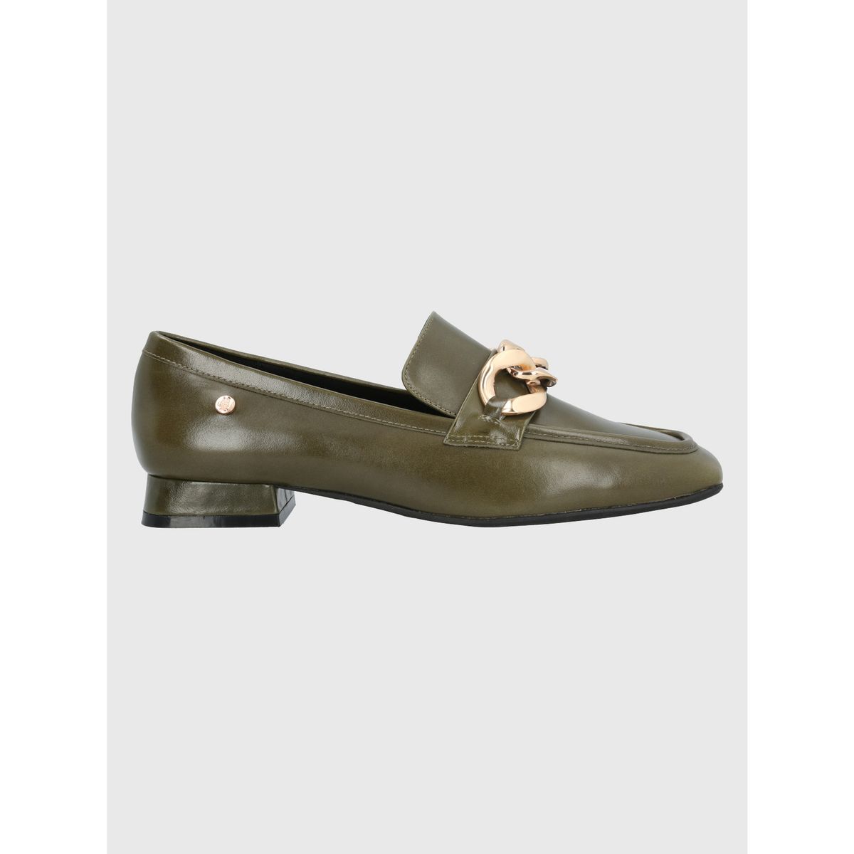 HUSH PUPPIES - Mocasín Cuero Mujer Gween Verde HUSH PUPPIES