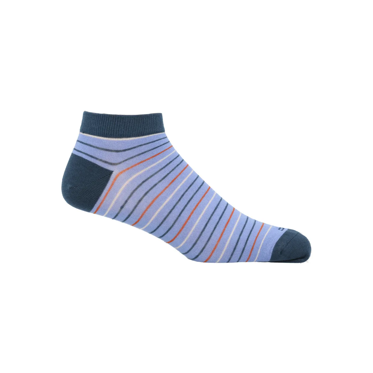 ROCKFORD - Calcetín Bambú Hombre Ped Stripe Azul ROCKFORD