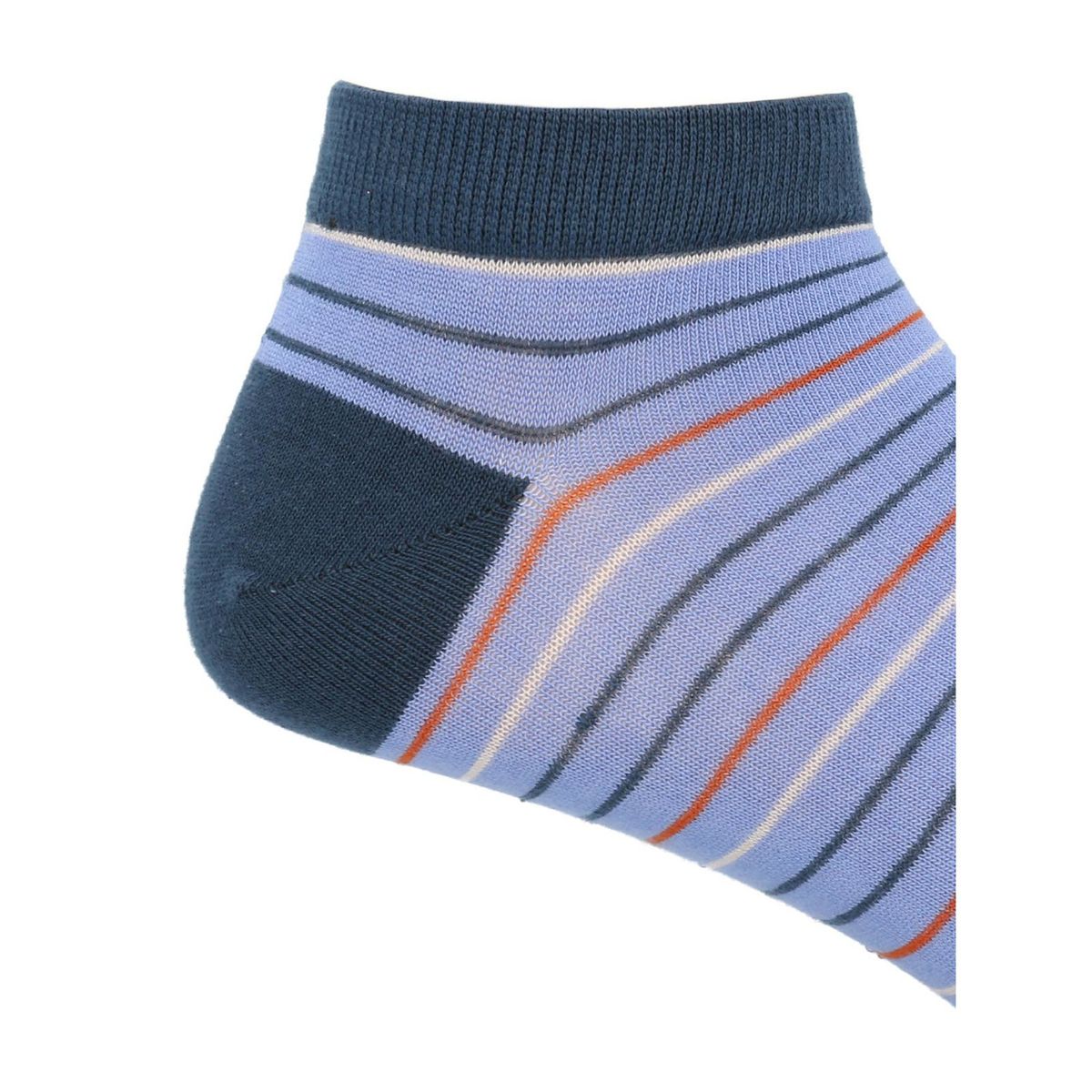 ROCKFORD - Calcetín Bambú Hombre Ped Stripe Azul ROCKFORD