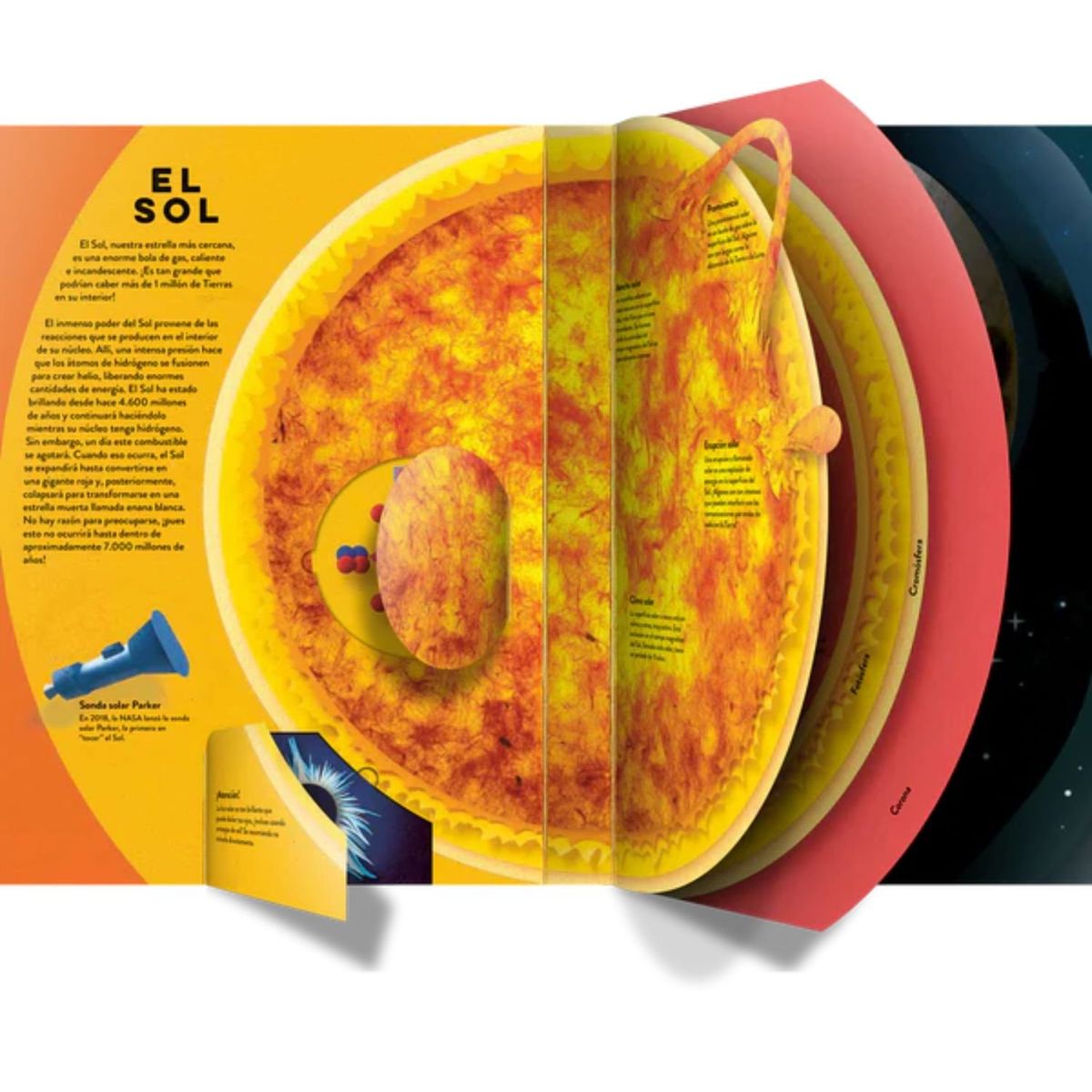 EDITORIAL CONTRAPUNTO - El espacio - col. Un mundo de papel