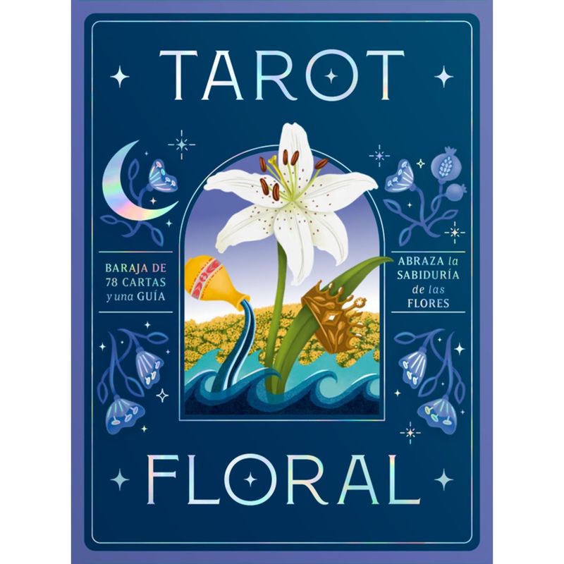 EDITORIAL CONTRAPUNTO - Libro TAROT FLORAL (Guía + cartas)