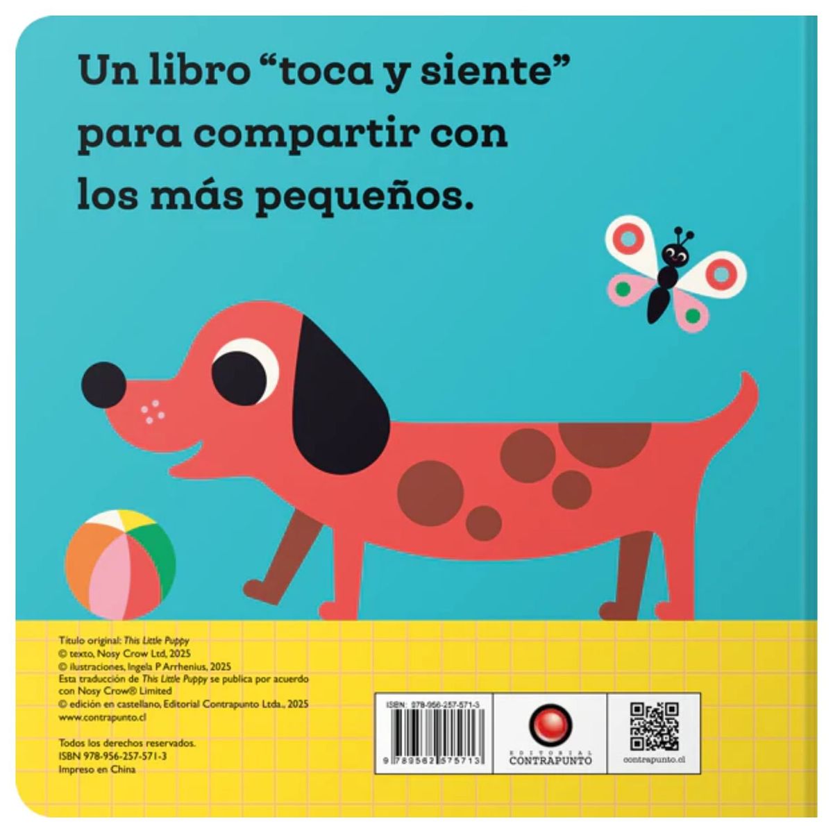 EDITORIAL CONTRAPUNTO - Un libro toca y siente - Este pequeño perrito