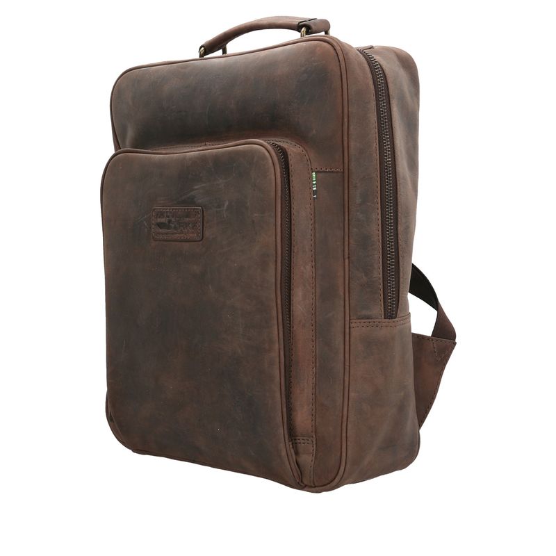 ROCKFORD - Mochila Cuero Unisex Om Craig Back Café ROCKFORD