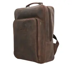 ROCKFORD - Mochila Cuero Unisex Om Craig Back Café