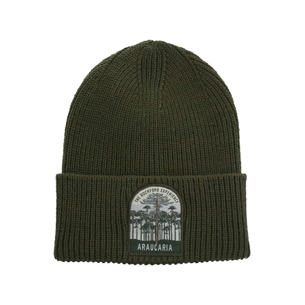 ROCKFORD - Gorro Unisex Beanie Araucaria Verde Oscuro ROCKFORD