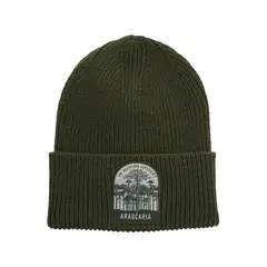 ROCKFORD - Gorro Unisex Beanie Araucaria Verde Oscuro