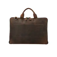 ROCKFORD - Porta Notebook Cuero Unisex Clark Case Cognac