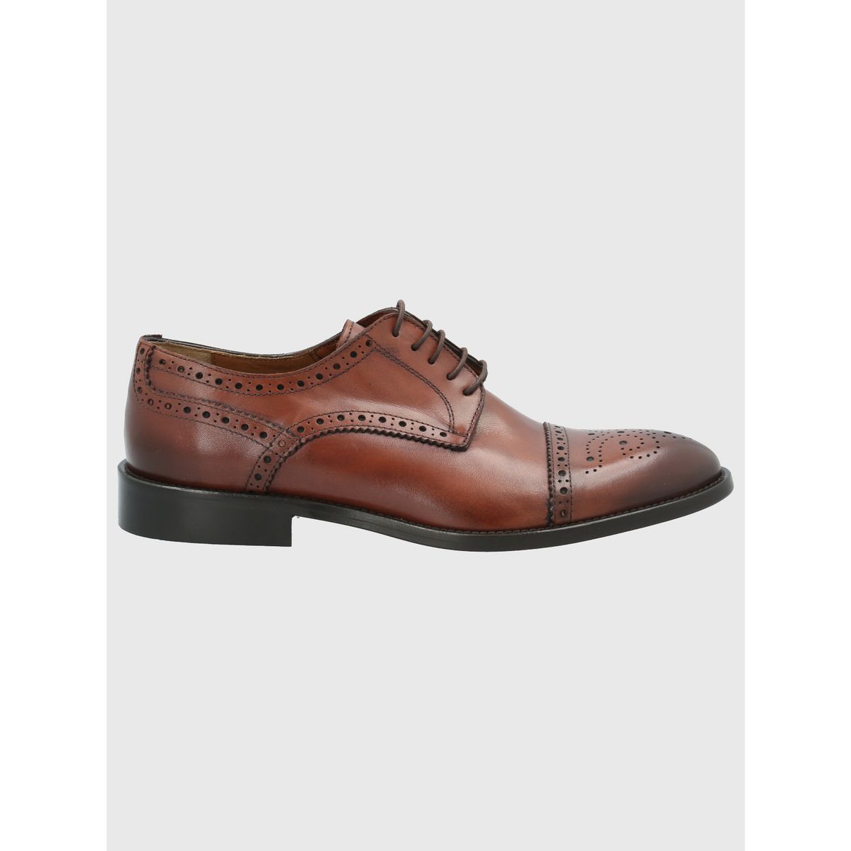 HUSH PUPPIES - Zapato Cuero Hombre Nazzo Café HUSH PUPPIES