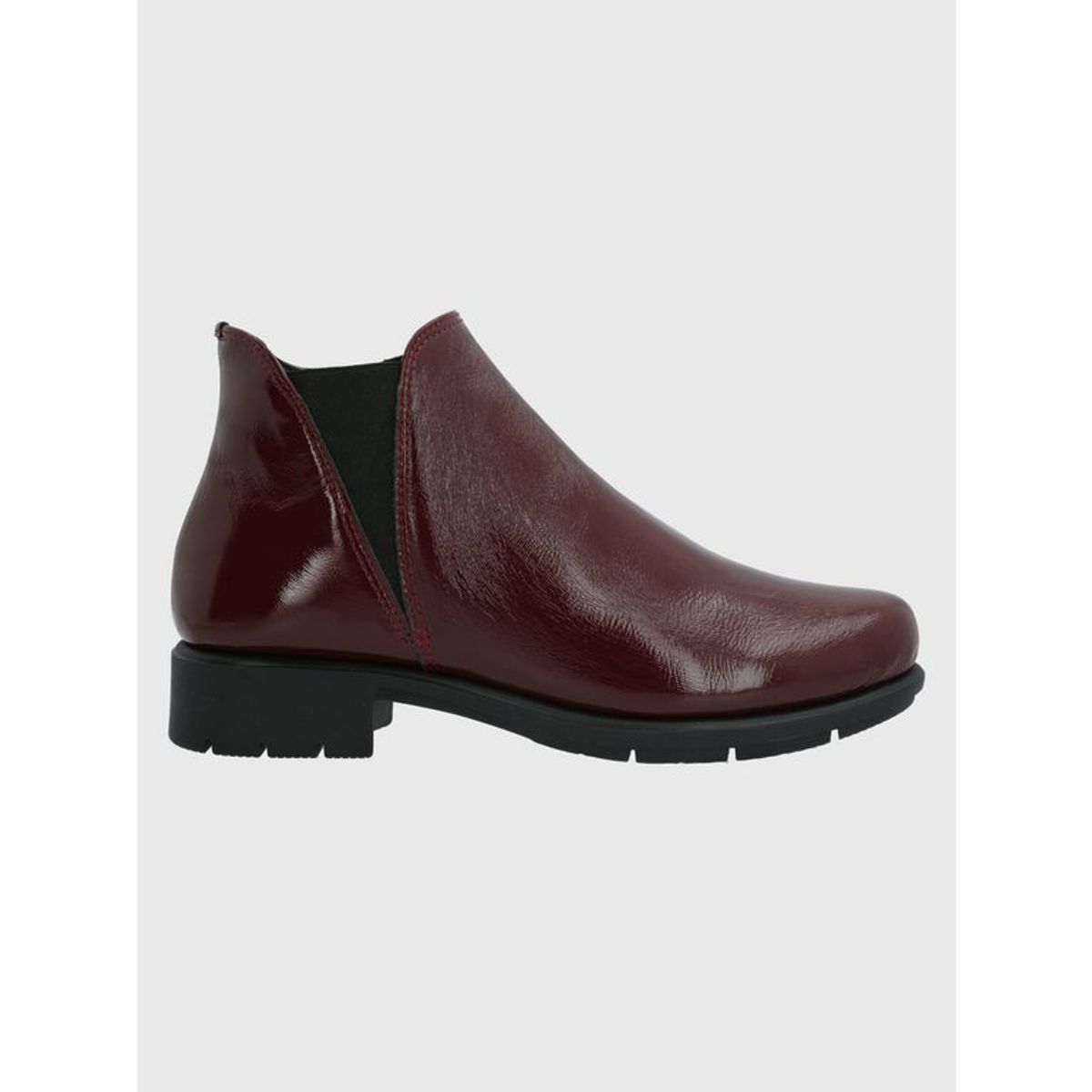 HUSH PUPPIES - Botín Cuero Mujer Maverick Burdeo HUSH PUPPIES