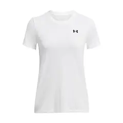 UNDER ARMOUR - Polera Manga Corta Blanca Tech Mujer