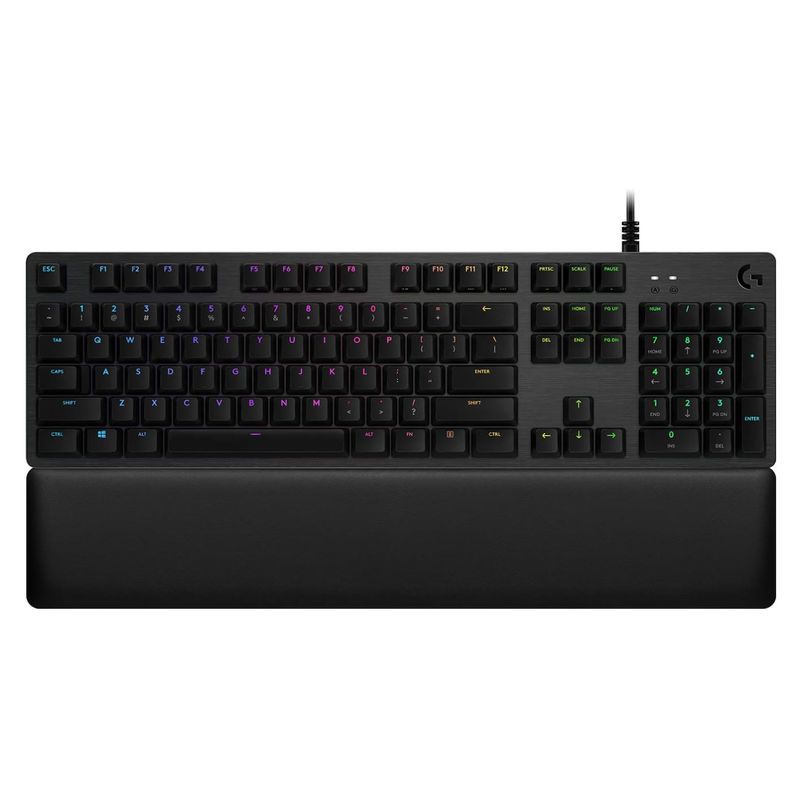 LOGITECH - Teclado Gamer - Logitech - G513 Carbon - GX Brown - USB - Español