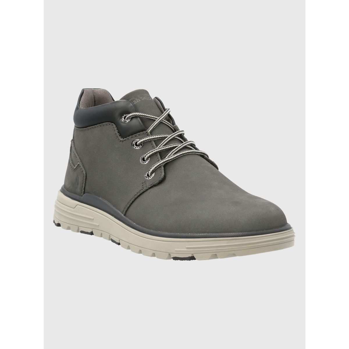 HUSH PUPPIES - Botín Cuero Hombre William Gris Oscuro HUSH PUPPIES
