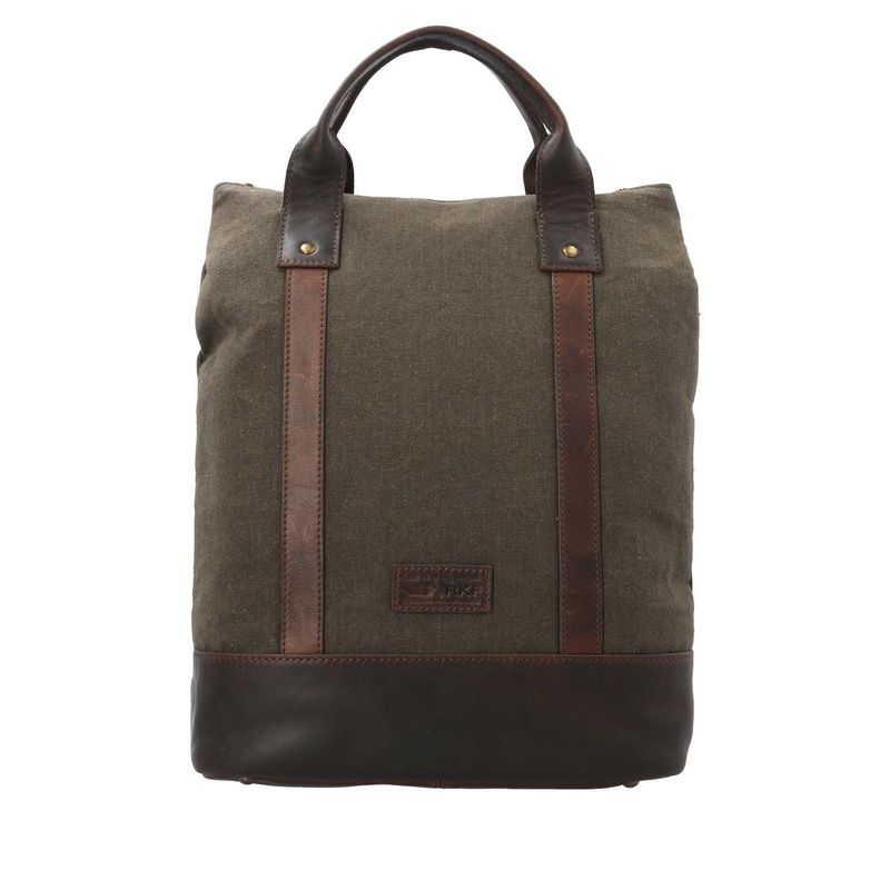 ROCKFORD - Cartera Cuero Mujer Wx Julie Backbag Oliva ROCKFORD