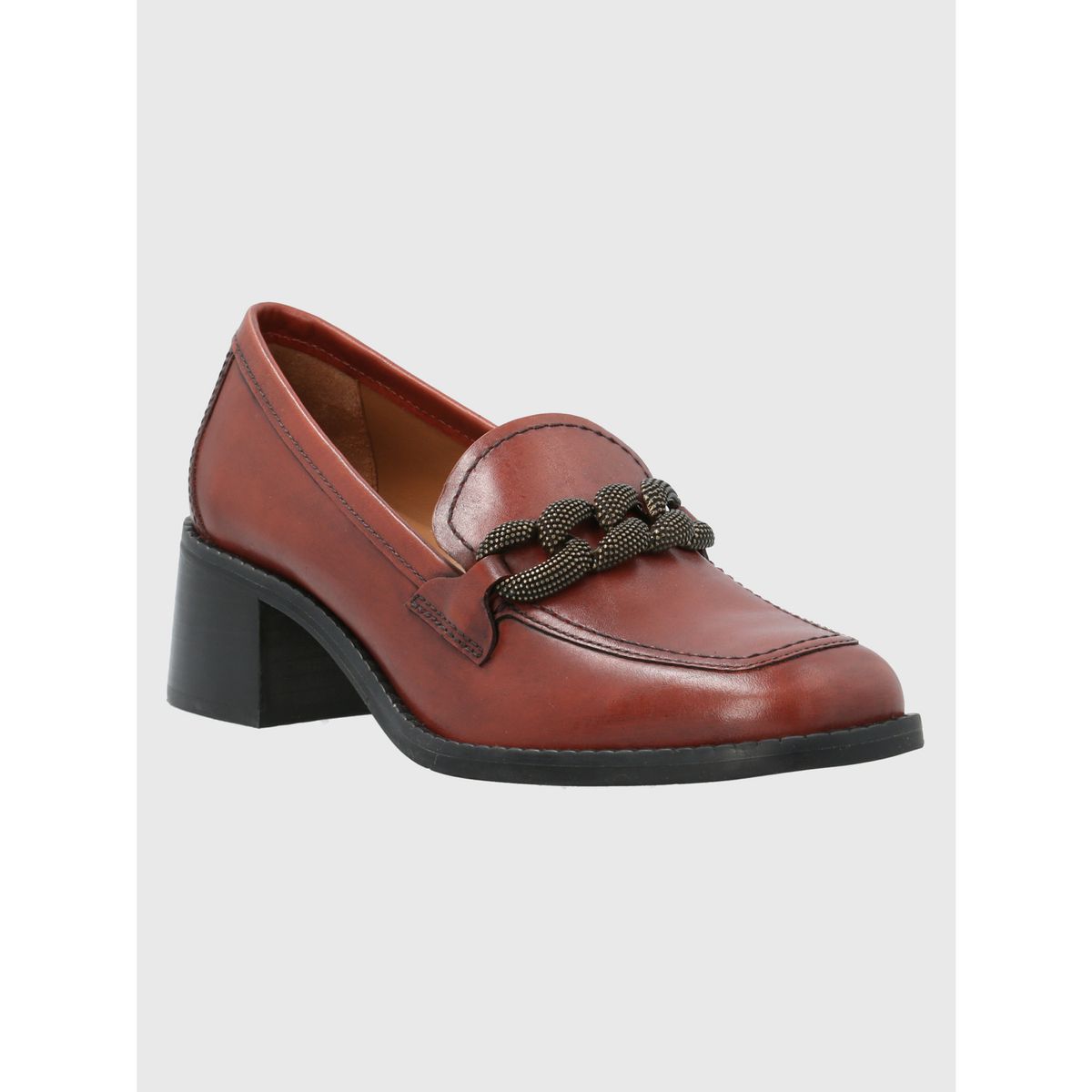 HUSH PUPPIES - Zapato Cuero Mujer Marcus Café HUSH PUPPIES