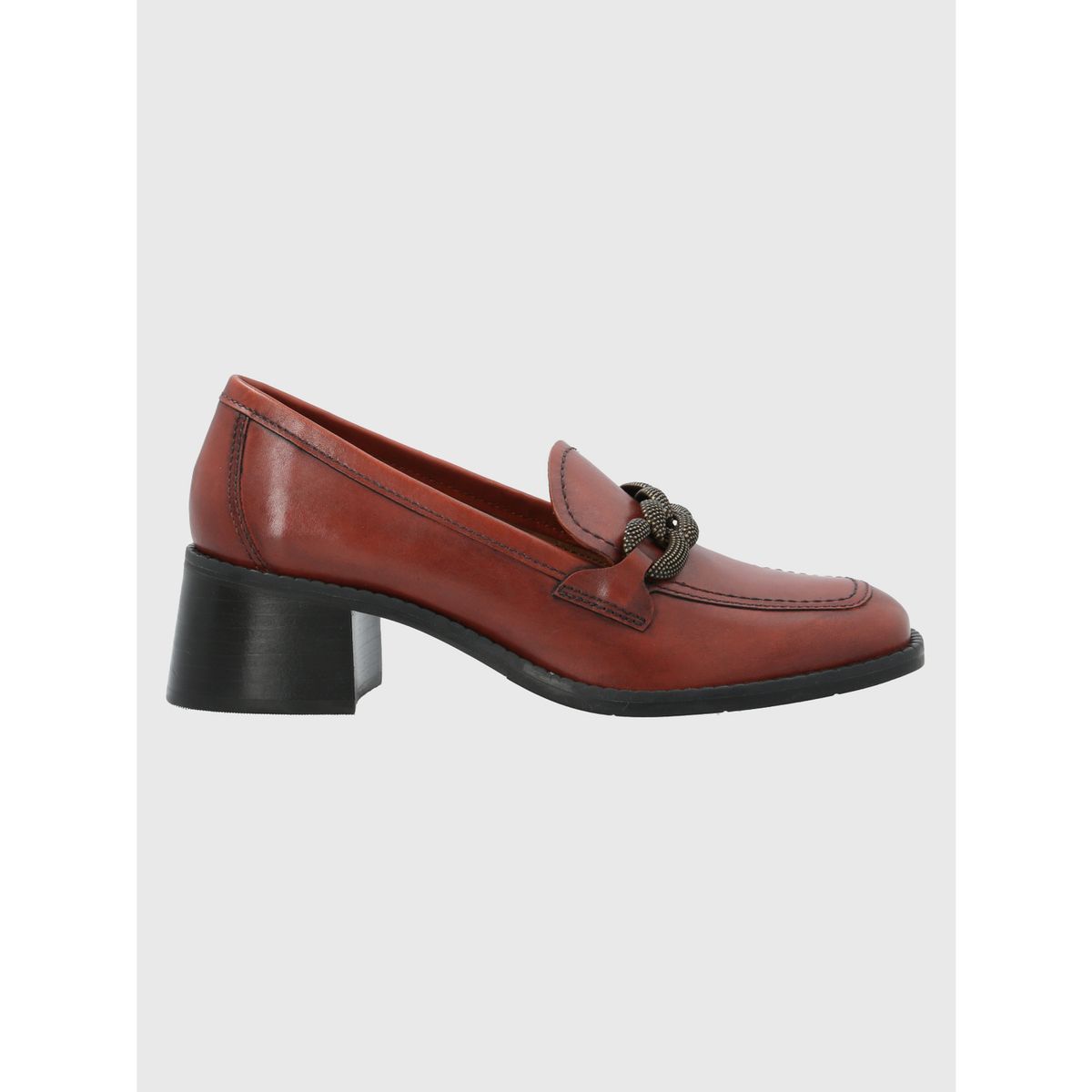 HUSH PUPPIES - Zapato Cuero Mujer Marcus Café HUSH PUPPIES